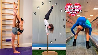 Gymnastics Flexibility and Contortion Skills TikTok Compilation 2024 valentinesday [upl. by Bellanca397]