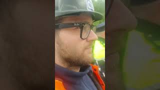 Worker In Clonmel Takes Smoke Break In Front Of Locals Trying To Get A Reaction [upl. by Suirauqed]