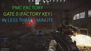 Escape From Tarkov PMC Factory Gate 0 extraction [upl. by Ielarol]