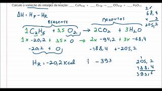 Entalpia ou calor de formação [upl. by Natasha909]