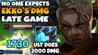 EKKO late game is SO BROKEN One step on my ult and they INSTANTLY die  Ekko Mid [upl. by Nolrac128]