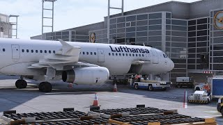 LUFTHANSA Frankfurt EDDF Arrival  FENIX A321  MSFS 2020  VATSIM [upl. by Voltz548]