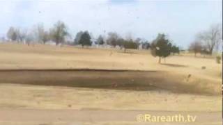 Extreme dust devil intercept [upl. by Kelly600]