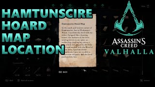 Hamtunscire Hoard Map Treasure Location  Assassins Creed Valhalla [upl. by Lerraf]