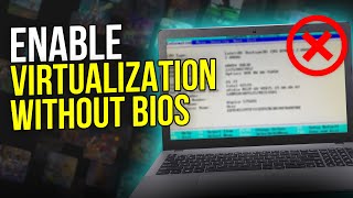 How to Enable Virtualization Without BIOS 2024 UPDATE [upl. by Aitam]