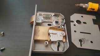 5 Lever Mortice Lock Bypass with a Coat Hanger [upl. by Gainer]