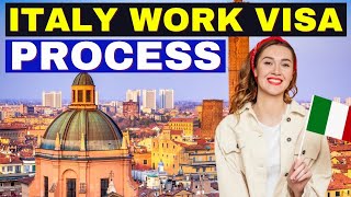 Italy Work Visa Process 2023 How To Get Italy Work Permit Italy Work Visa And Work Permit 2023 [upl. by Anuahsar]