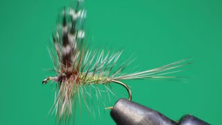 DELAWARE ADAMS  FLY TYING TUTORIAL [upl. by Elgna]