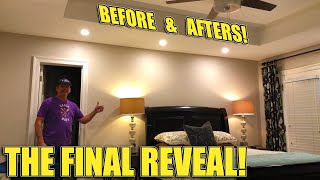 Master Bedroom Reno FINAL REVEAL Before amp Afters Included [upl. by Evelinn177]