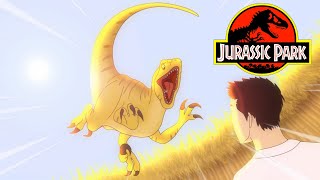 Michael Crichtons Jurassic Park ANIMATED  The End of Dr Wu Feat SWRVE amp EVOLUTIONSQUARE [upl. by Yraht]