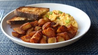 Quick amp Crispy Home Fries  How to Make Crispy DinerStyle Home Fries [upl. by Ainolloppa961]