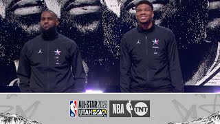 Full 2023 NBA AllStar Introductions  NBA on TNT [upl. by Gilead]