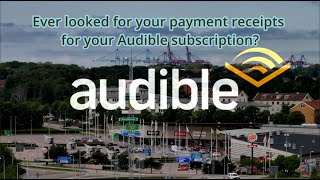 Where to find your Audible and Amazon Prime receipts [upl. by Anaira921]