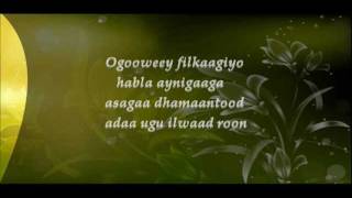 Abdifatah Yare amp Osman Qays  Aragsan  2011 With Lyrics [upl. by Shulock114]