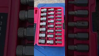 Hexagon socket screw extractor Good tools to share Screw extractor expert [upl. by Llerrehs]