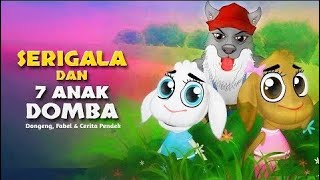 Serigala dan Tujuh Anak Domba  Kartun Anak Cerita2 Dongeng Anak Bahasa Indonesia  Cerita Anak Anak [upl. by Atinoj]