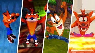 Evolution of the Jump in Crash Bandicoot Games [upl. by Yesor959]