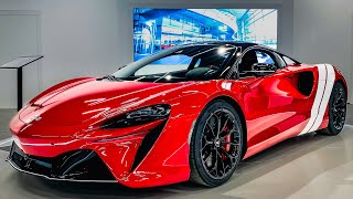 2024 McLaren Artura in Cosmos Red Exterior and Interior in details [upl. by Flossie]