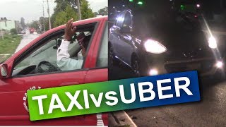 TAXI VS UBER BROMA [upl. by Obadiah]