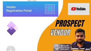 Vendor registration and Prospect Vendor Process in Microsoft Dynamics 365 Finance and Operations [upl. by Ttocs197]