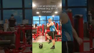 Kettlebell Axe protocol with 20kg snatches [upl. by Anuahsat]