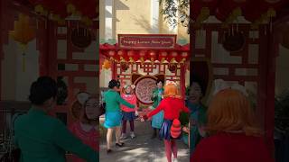 Turning Red Meet amp Greet turningred dca pixar disney meilin ming disneycharacters aapi d23 [upl. by Adala]