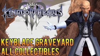 Ⓜ Kingdom Hearts 3 ▸Keyblade Graveyard amp Final World 100 All Collectibles Treasures [upl. by Eeleak]