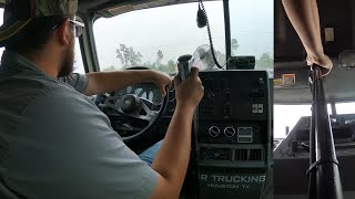 LOUD MACK TRUCK shifter view upshifting and downshifting eaton transmission [upl. by Siugram]