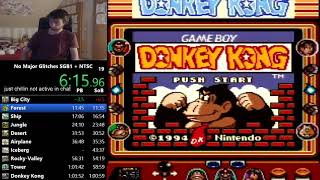 【Former World Record】Donkey Kong 94 No Major Glitches SGB1NTSC in 10338 [upl. by Alexi]