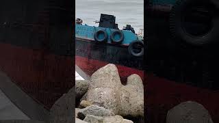 Dredger Accident muthalapozhi fishingvideo fishinglife shipyard fishingport seafishing [upl. by Wernda750]