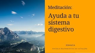 Meditación para mejorar tu sistema digestivo [upl. by Rizas]