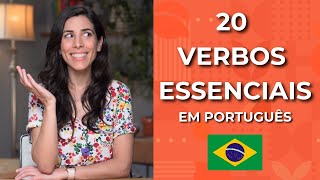 20 essential verbs in Portuguese [upl. by Cannell466]