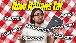 The Italian Menu Explained [upl. by Violante]