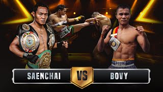 Saenchai vs Bovy  KNOCKOUT  Full Muay Thai Fight [upl. by Siclari4]