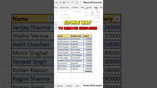 How to Remove grid lines in excel [upl. by Llehcnom]