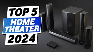 Top 5 Best Home Theater Speakers in 2024 [upl. by Ailecec]