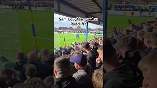 Sam coughlan goal vs Radcliffe bury football buryfc soccer footy [upl. by Doehne845]