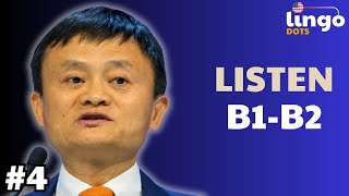 JACK MA  B1B2 English Podcast  B1B2 English Listening [upl. by Roybn730]