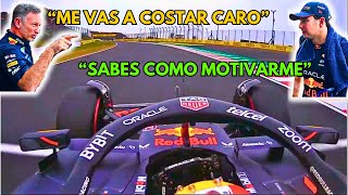 ¿Qué Apostaron Horner y Checo Pérez  Team Radio Post Clasificación Japón [upl. by Florette64]