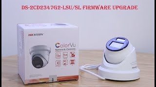 How do I get Firmware Updates for my Hikvision Camera DS2CD2347G2LSUSL [upl. by Indys202]