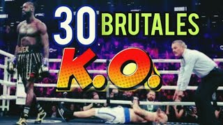 3 Top 30 Brutales Knockouts los mejores de la Historia parte 3 [upl. by Blackington263]