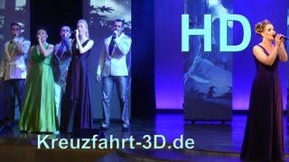 AIDA Show Movie Gala  Ostsee Kreuzfahrt Tag 3 mit AIDAbella [upl. by Eenad]