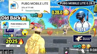 Pubg mobile lite live pubg lite new update 0280 pubglitelive pubglite pubglitenewupdate [upl. by Burdett]