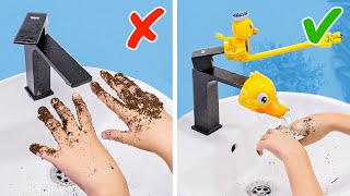 How do I wash my hands 🧼  Cleaning hack Kids Can La La Learn [upl. by Susanetta]