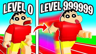 SHINCHAN Get LEVEL 999999999 MAX ROBLOX SPEED [upl. by Davena]