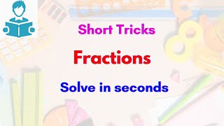 Fractions and Mixed Fractions with short tricks in English [upl. by Linus]