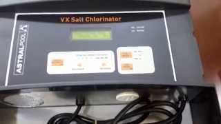 Vx salt chlorinator ASTRAL POOL [upl. by Horne]