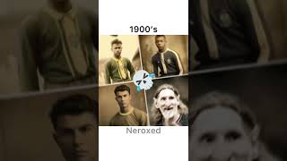 2000’s vs 1900’s cristianoronaldo leomessi football [upl. by Llertac485]