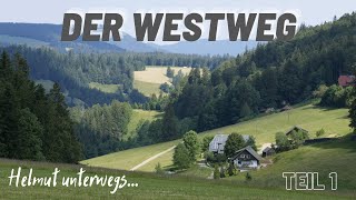 Meine Wanderung auf dem Westweg Teil 1fernwanderweg Westweg [upl. by Judith151]