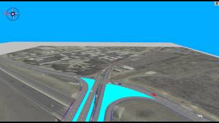 Visualization of Loop 82I35 intersection improvements [upl. by Odnesor249]